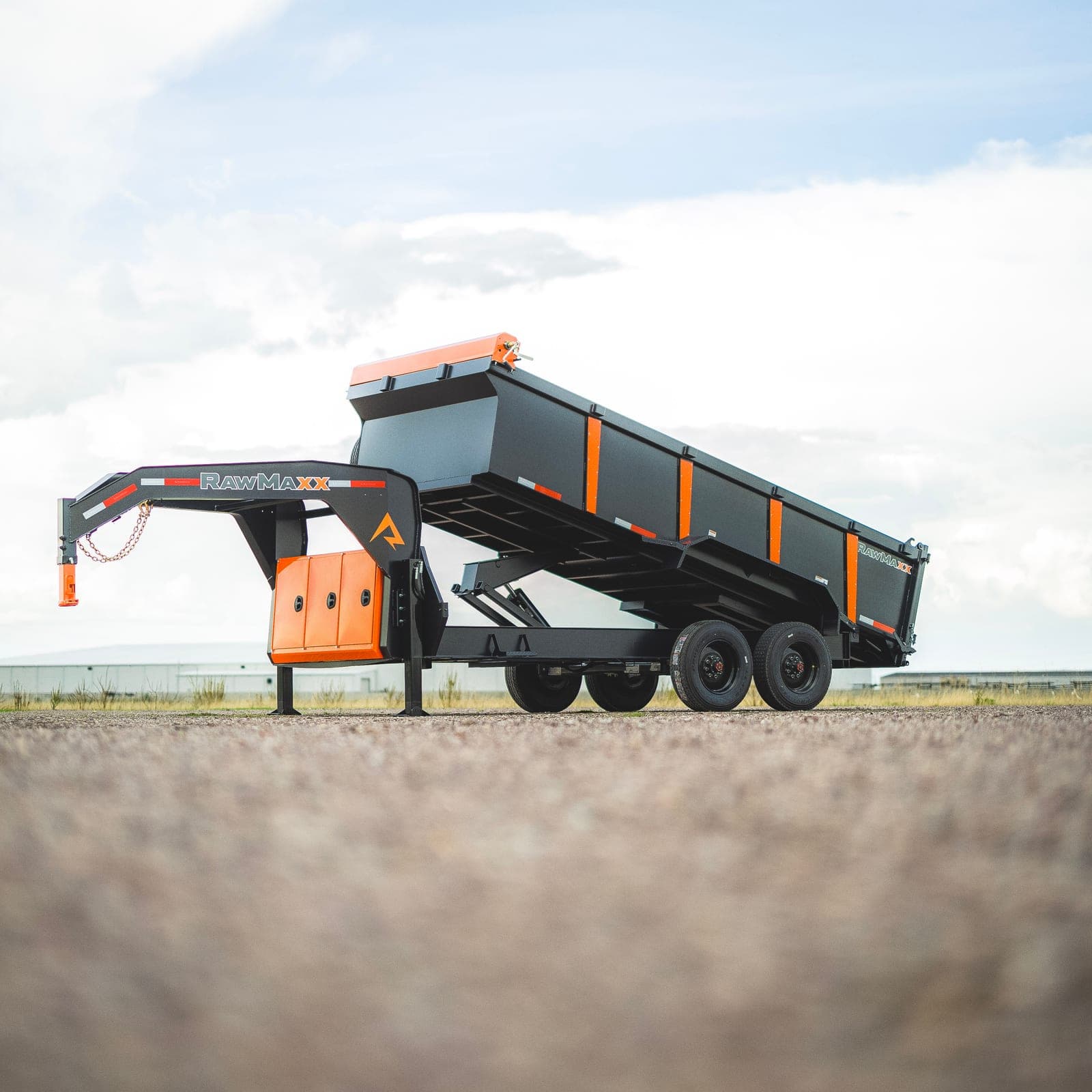 Dump trailers at Southern Trailers